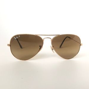 Ray-Bans Polarized Aviator Sunglasses